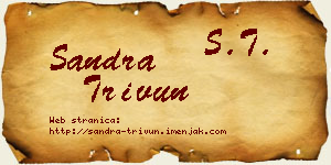 Sandra Trivun vizit kartica